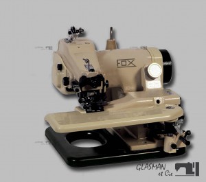 FOX BM 210 Ourleuse invisible industrielle portative